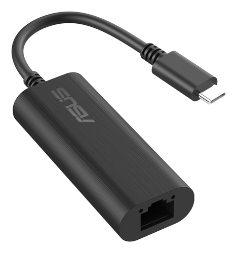 Adaptateur USB-C vers RJ45 - 0.1m - Noir - Connectique réseau - 2
