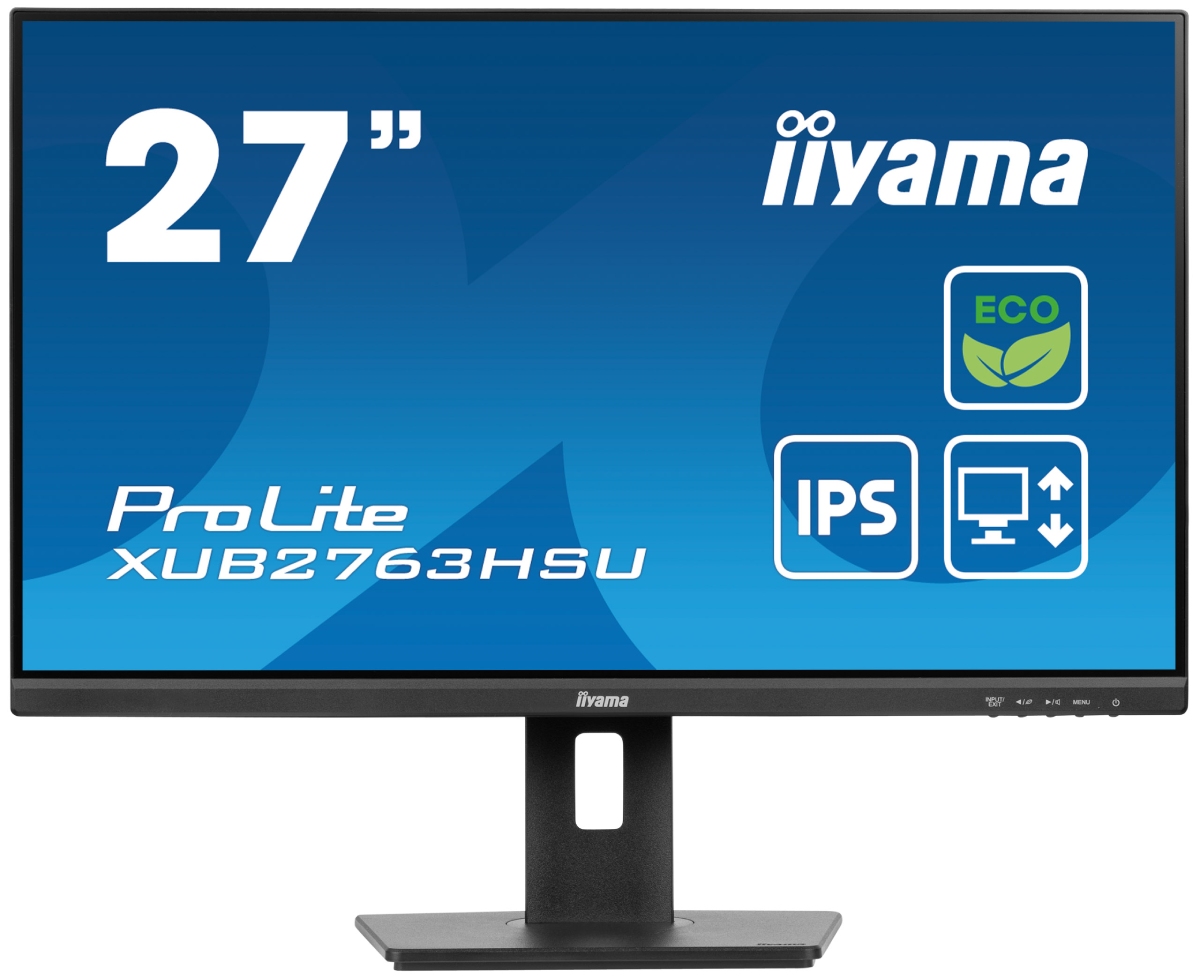 Iiyama XUB2763HSU-B1 27 FHD/100Hz/IPS/3ms/Pivot/HUB/FS