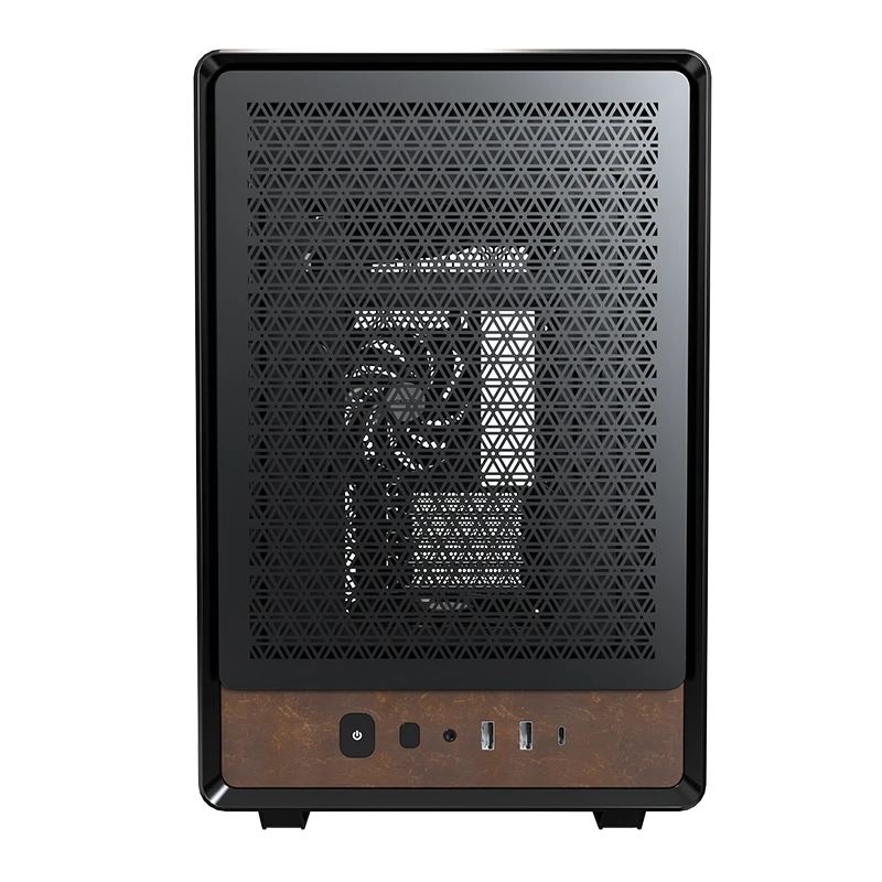 Montech Heritage Pro Noir Noir - Boîtier PC Montech - grosbill.com - 1
