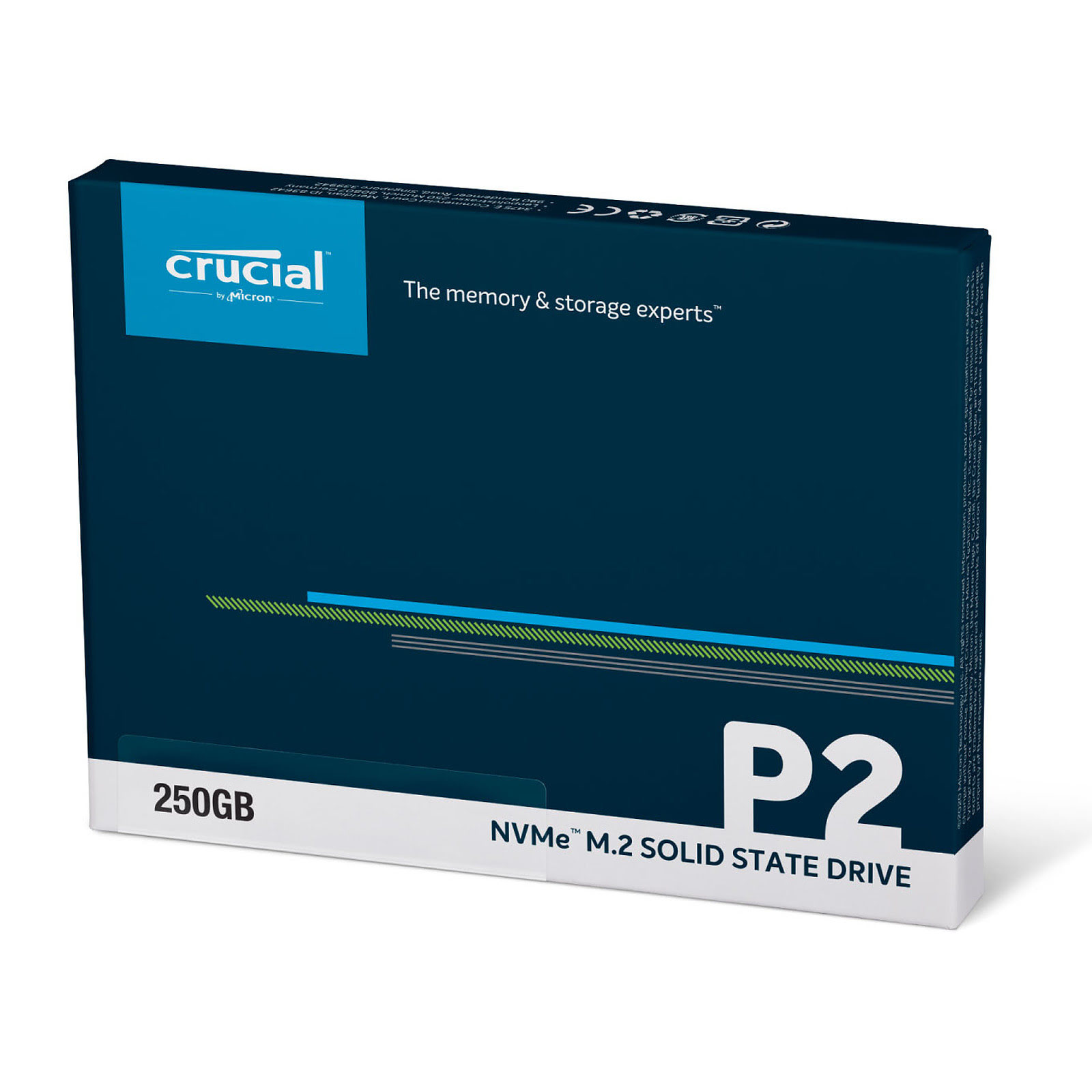 CRUCIAL - Disque dur SSD MX500 M.2 250 Go