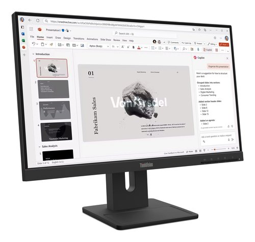 THINKVISION E22-40 LCD ENTRY - Achat / Vente sur grosbill.com - 1