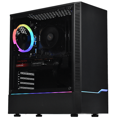 PC Fixe  BOMBER - R5-5600X/7800XT/32Go/1To (0125) Grosbill