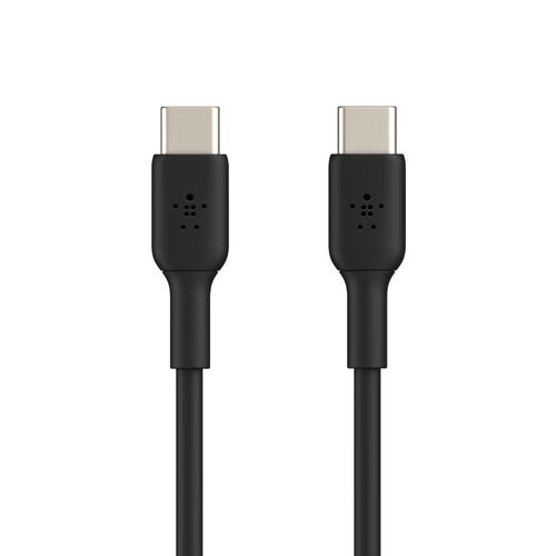 USB-C to USB-C Cable 2M Black - Achat / Vente sur grosbill.com - 2