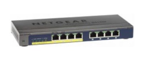 Netgear GS108PP - 8 (ports)/10/100/1000/Avec POE/Non manageable