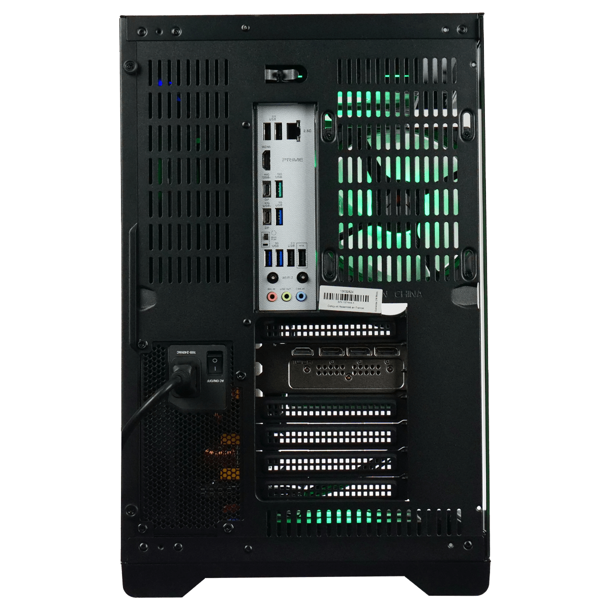 Grosbill EMERAUDE - R7-7800X3D/5070Ti/32Go/2To (CYB-GB) (PCG-10602824) - Achat / Vente PC Fixe sur grosbill.com - 4