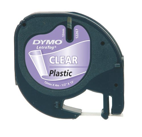 Dymo PLASTIC TAPE 12MMX4M