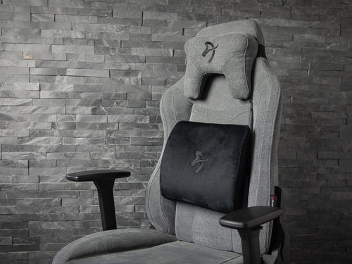 Arozzi Lumbar Support - Noir Velour (AZ-LUMBAR-BV) - Achat / Vente Accessoire Siège PC Gamer sur grosbill.com - 3