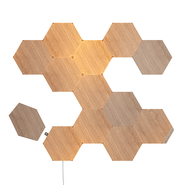 Nanoleaf Elements Hexagons Starter Kit - 13 pièces  (NL52-K-3002HB-13PK) - Achat / Vente Objet connecté / Domotique sur grosbill.com - 0