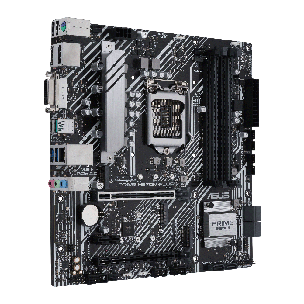 Asus PRIME H570M-PLUS Micro-ATX  - Carte mère Asus - grosbill.com - 4