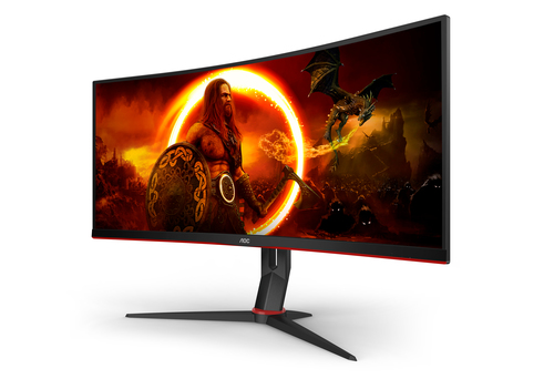 AOC 34 pouces  CU34G2XP/BK - Ecran PC AOC - grosbill.com - 3