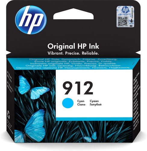 image produit HP Cartouche 912 - Cyan Grosbill