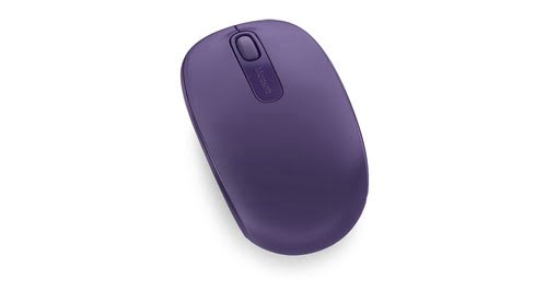 Microsoft Wless Mbl Mouse 1850 W7/8 Purple