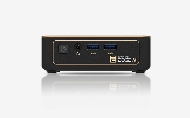Sapphire EDGE AI Ryzen AI 5 340/So DDR5/M.2 nvme/Wifi/BT - Barebone et Mini-PC - 3