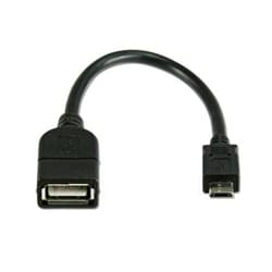 image produit   Cable Micro USB vers USB A Femelle pour Tablette Grosbill