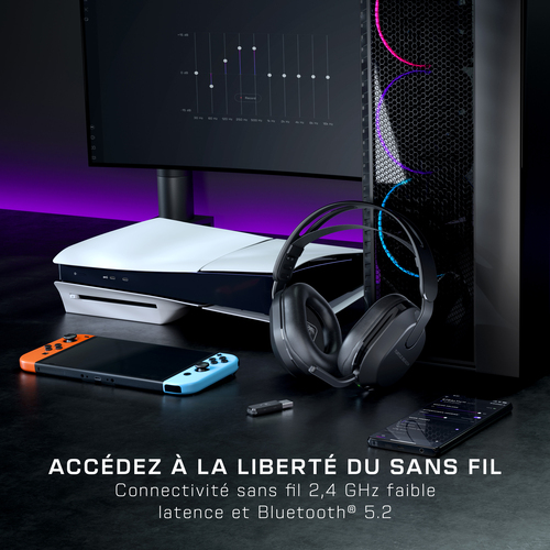 Turtle Beach Stealth 500 PC/Sans fil/Noir Stereo - Micro-casque - 8