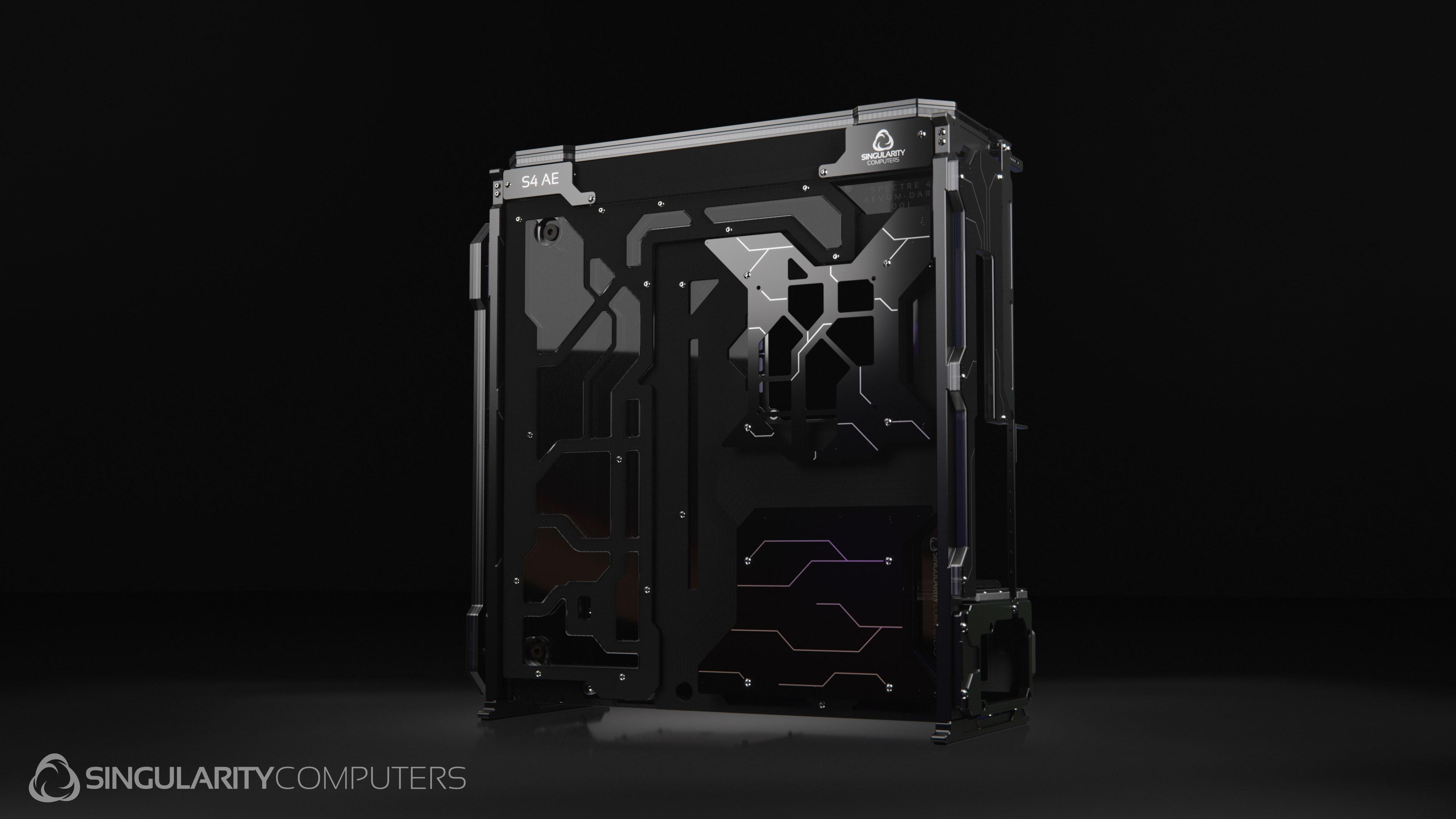 Singularity Singularity Computer Spectre 4 Black Noir - Boîtier PC - 2