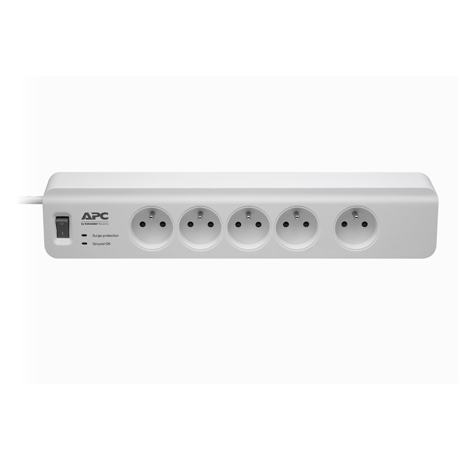 APC Parasurtenseur 5 prises 230V+USB SurgeArrest PM5U-FR (PM5U-FR) - Achat / Vente Parasurtenseurs - Multiprises sur grosbill.com - 2