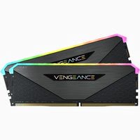 Corsair Vengeance RGB RT, DDR4-3200, CL16 - 32 GB Dual-Kit, schwarz - Achat / Vente sur grosbill.com - 3