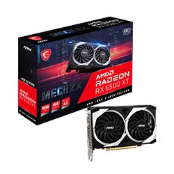 image produit MSI Radeon RX 6500 XT MECH 2X 4G OC-Seconde Vie-Etat Satisfaisant Grosbill