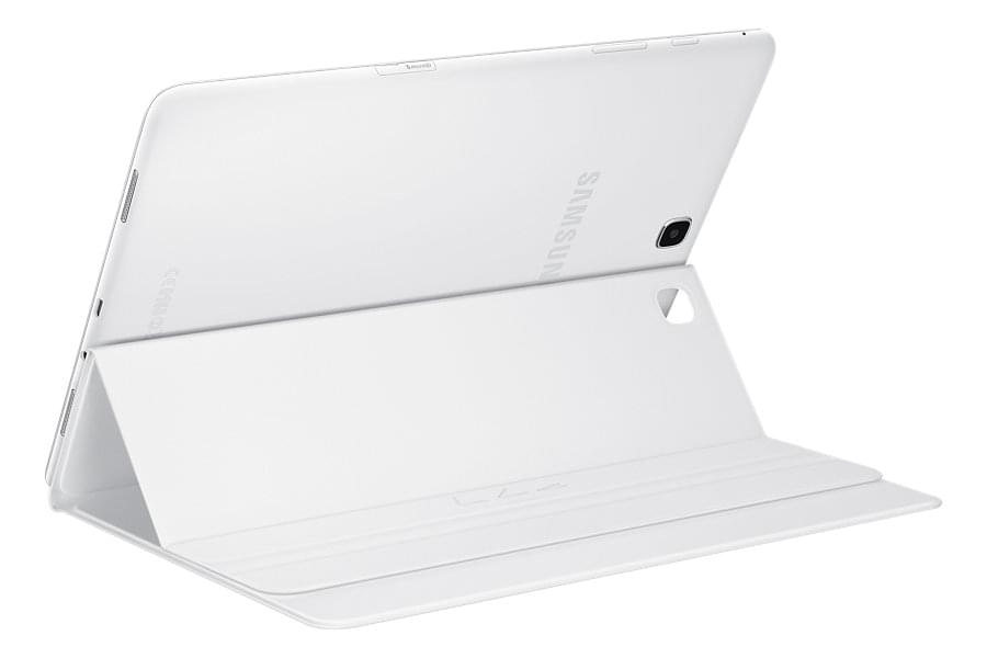 Book Cover blanc EF-BT550P pour Galaxy Tab A 9.7" - 0