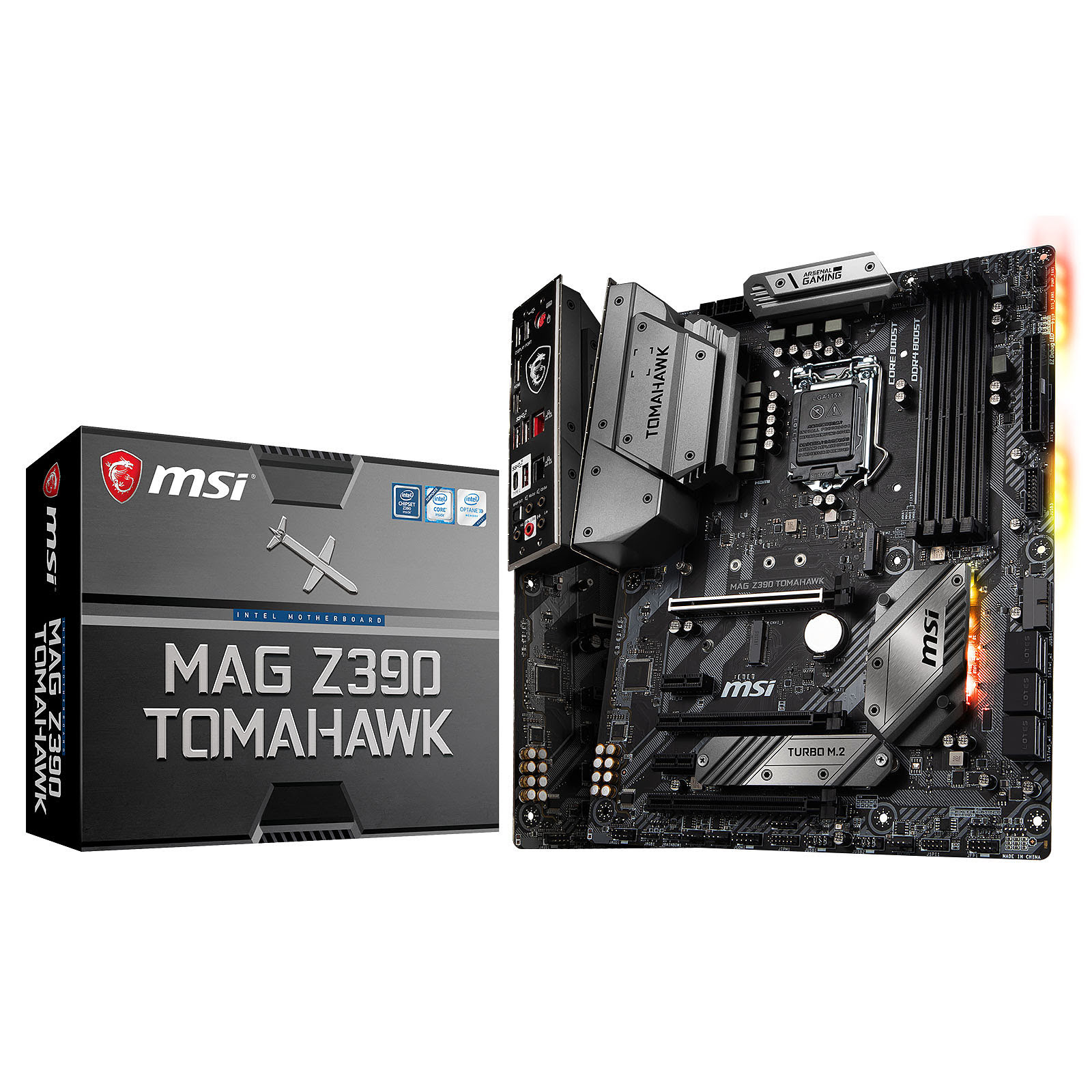 MSI MAG Z390 TOMAHAWK ATX  - Carte mère MSI - grosbill.com - 0