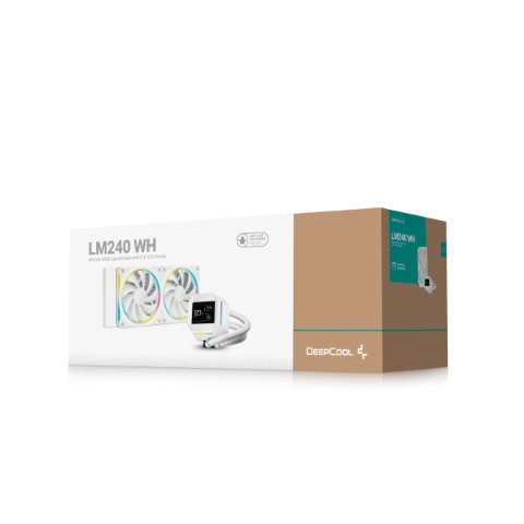 Deepcool LM240 - 240mm - Blanc - Watercooling Deepcool - 5