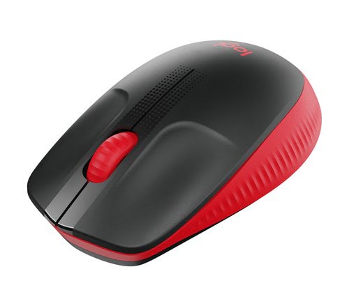 Logitech M190 Noir/Rouge - Souris PC Logitech - grosbill.com - 2