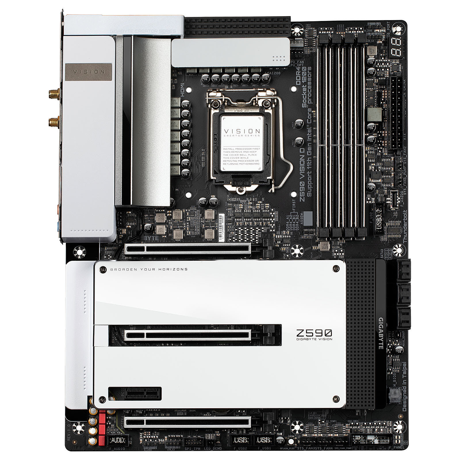 Gigabyte Z590 VISION D ATX  - Carte mère Gigabyte - grosbill.com - 4