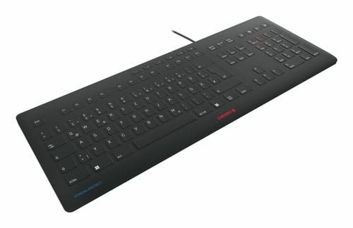 CHERRY STREAM PROTECT KB BLACK - Achat / Vente sur grosbill.com - 2