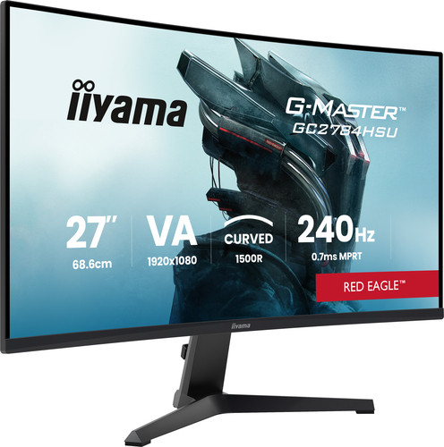 Iiyama 27 pouces  GC2784HSU-B1 - Ecran PC Iiyama - grosbill.com - 1