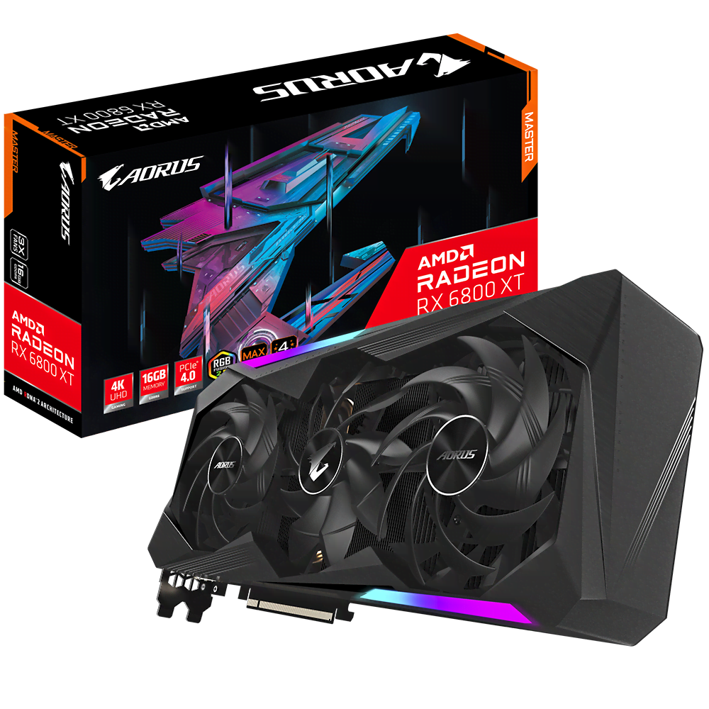 Gigabyte RX 6800 XT Aorus Master  - Carte graphique Gigabyte - 0