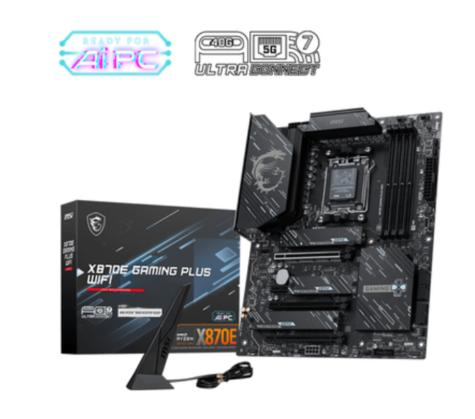 MSI X870E GAMING PLUS WIFI E-ATX  - Carte mère MSI - grosbill.com - 0