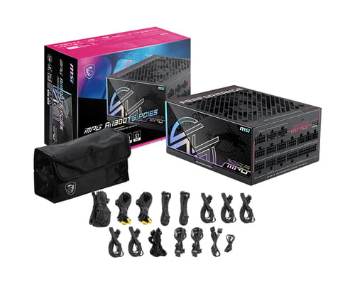 MSI 80+ Titanium (1300W) - Alimentation MSI - grosbill.com - 4