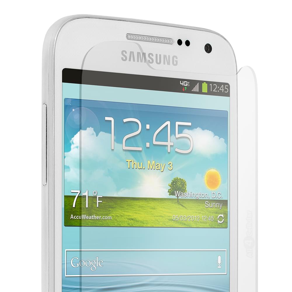Film de Protection Protection en verre trempé pour Galaxy S4 Mini - Accessoire téléphonie Grosbill - 0