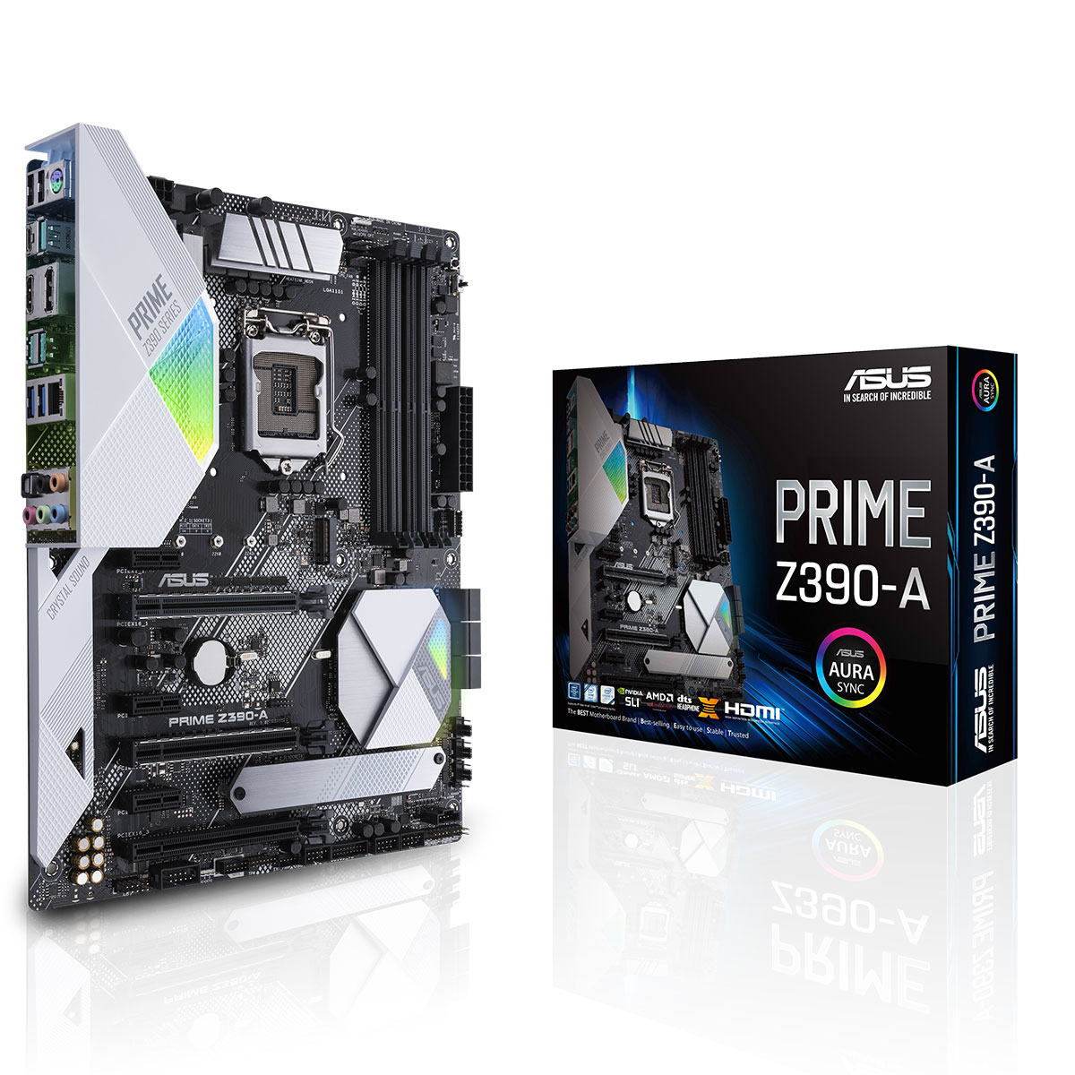 Asus PRIME Z390-A ATX  - Carte mère Asus - grosbill.com - 0