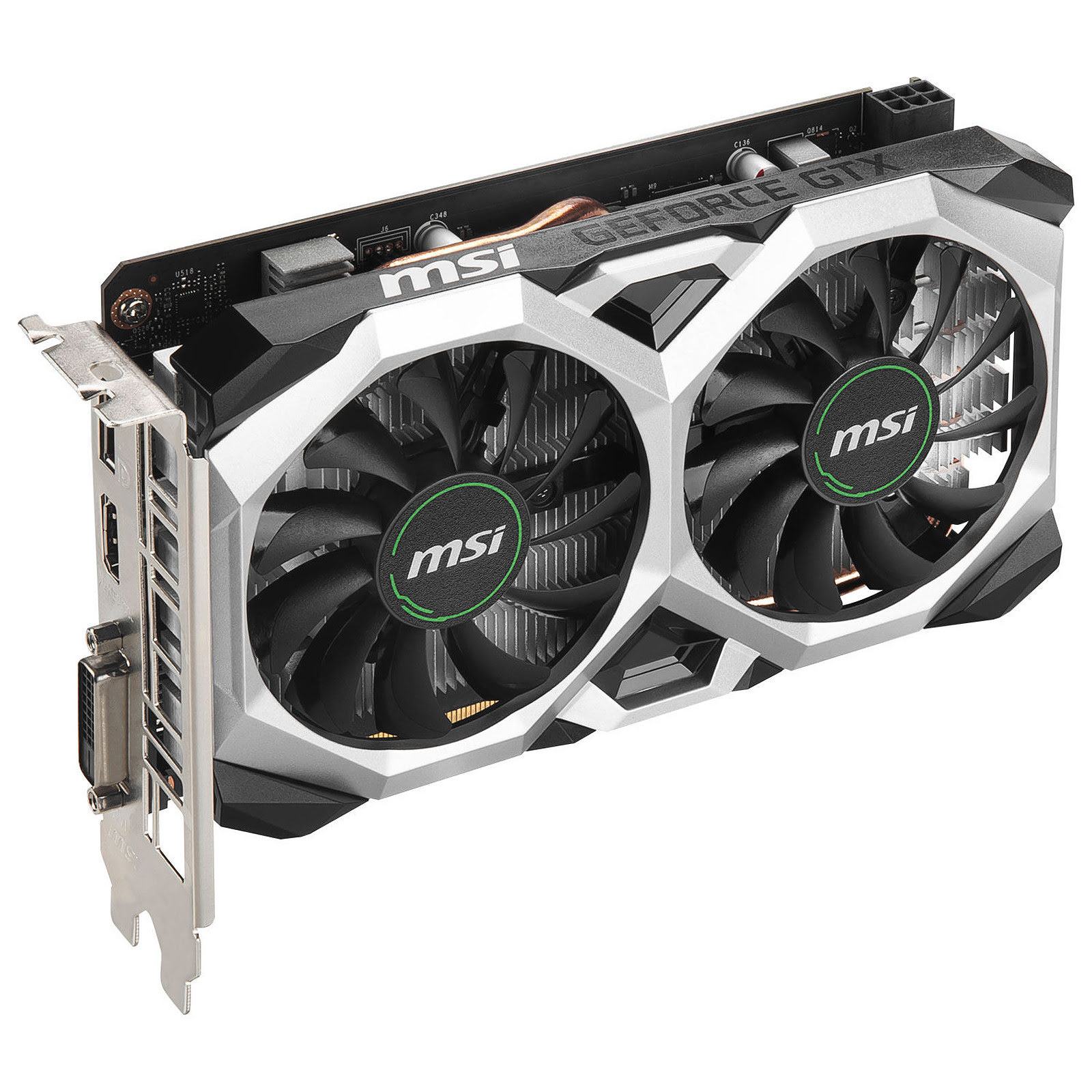 MSI GTX 1650 D6 VENTUS XS OCV2 -GTX1650/4G/DVI/HDMI/DP - Carte graphique - 3