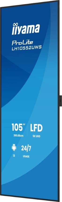 Iiyama 105 pouces  LH10552UWS-B1AG - Ecran PC Iiyama - grosbill.com - 3
