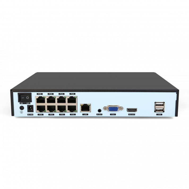 Foscam FN9108HE NVR 5MP/8 ch./POE/H.265 (FN9108HE) - Achat / Vente Accessoire caméra réseau sur grosbill.com - 4