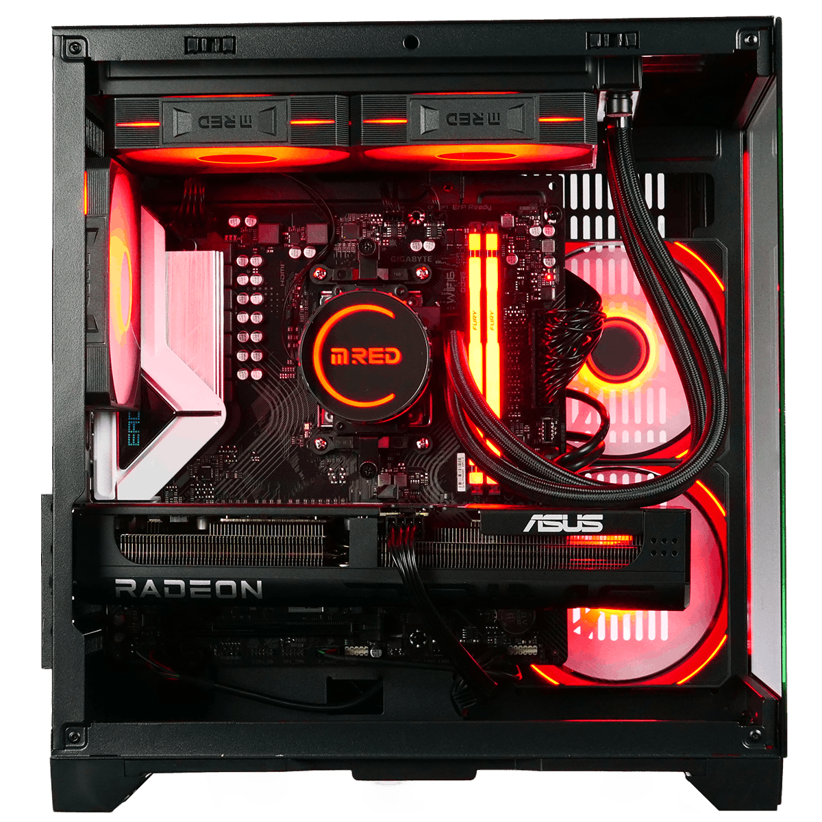 Grosbill FIRE - R7-8700F/9060XT-16Go/32Go/1To (PCG-10603083) - Achat / Vente PC Fixe sur grosbill.com - 1