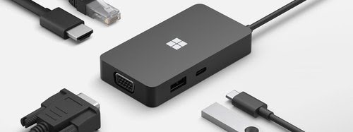 Surface USB-C Travel Hub Comm - Achat / Vente sur grosbill.com - 1