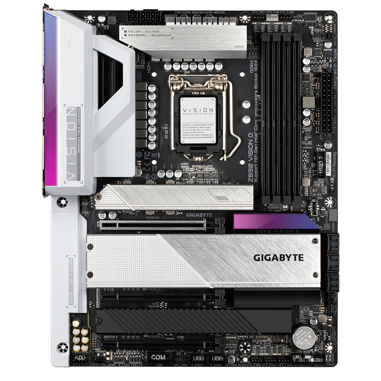 Gigabyte Z590 VISION G ATX  - Carte mère Gigabyte - grosbill.com - 4
