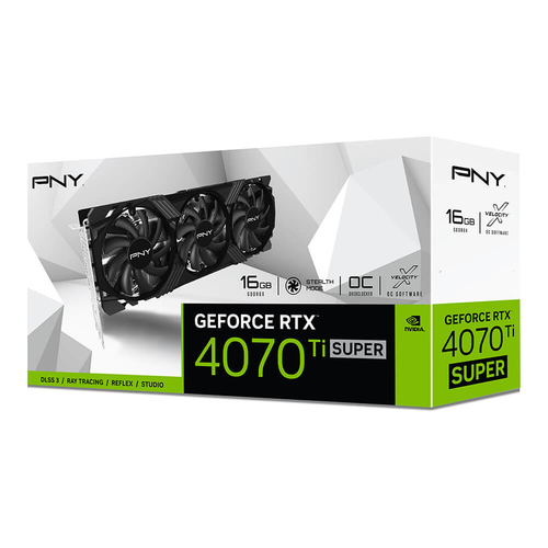 PNY RTX 4070 Ti SUPER 16G VERTO OC Triple Fan