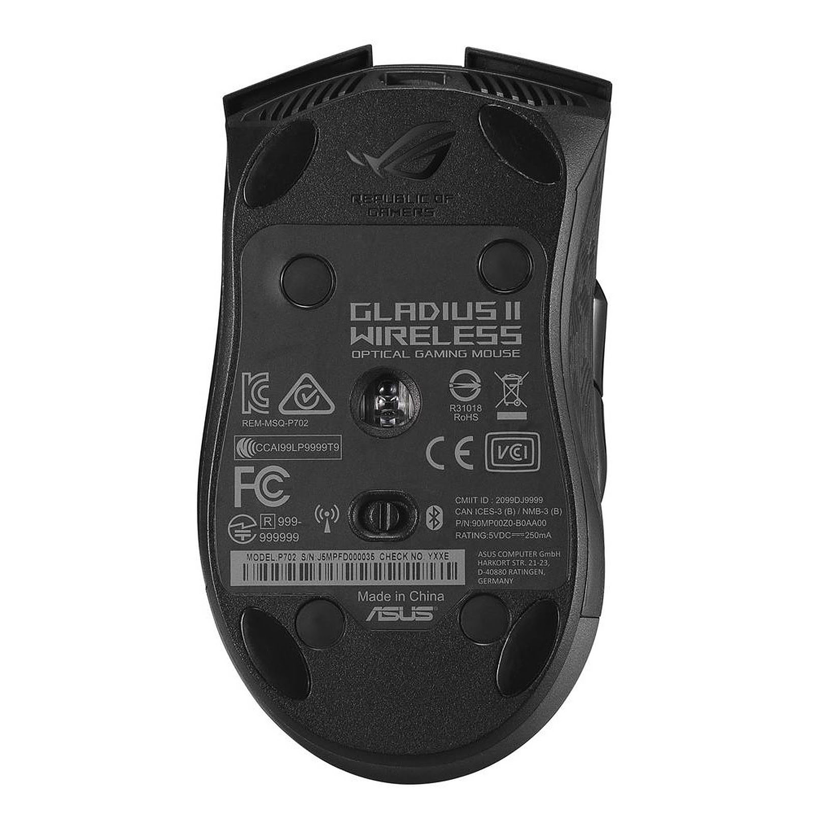 Asus ROG GLADIUS II Wireless - Souris PC Asus - grosbill.com - 1