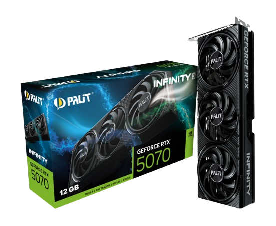 Palit RTX 5070 Infinity 3 12GB  - Carte graphique Palit - 0