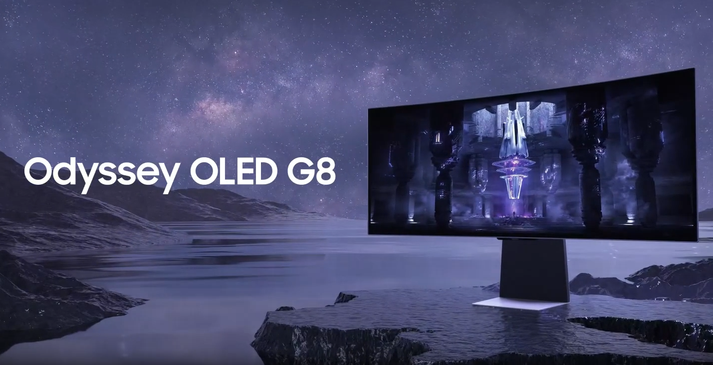 Samsung ODYSSEY G8 OLED 34''UWQHD/CURVE/175Hz/0.1ms/HDR400