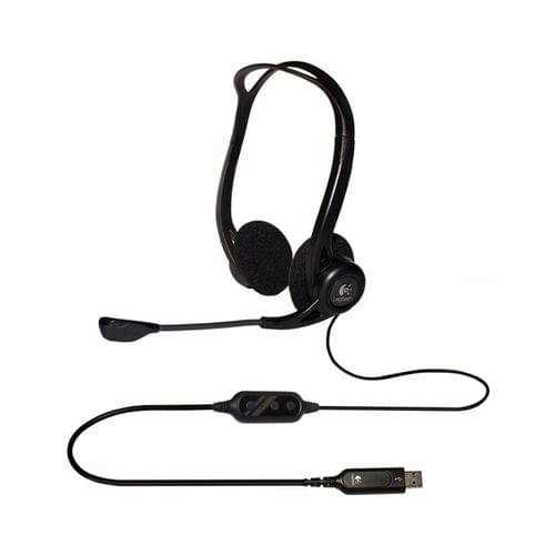 Logitech 960 USB Stereo Noir - Micro-casque - grosbill.com - 0