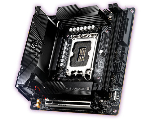 ASRock B760I Lightning WiFi Mini-ITX  - Carte mère ASRock - 1