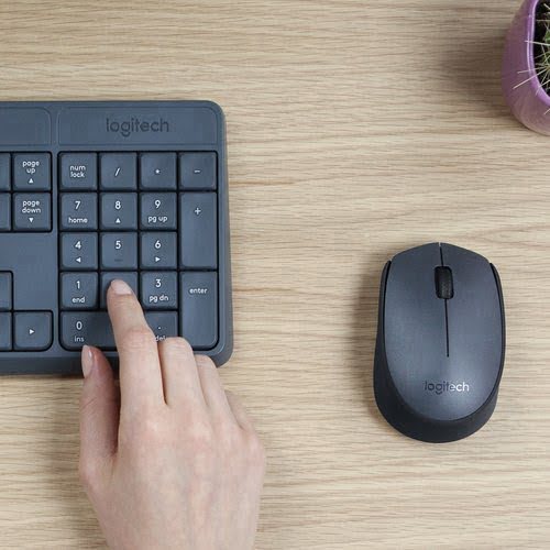 MK235 WIRELESS KEYBOARD / MOUSE (920-007911) - Achat / Vente sur grosbill.com - 24