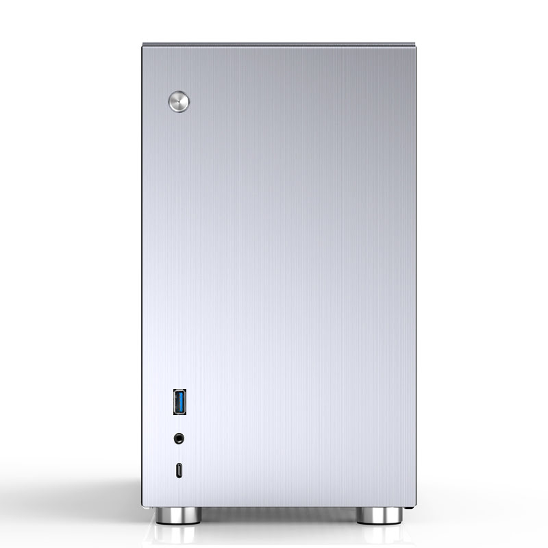 Jonsbo V10 TG Silver Gris - Boîtier PC Jonsbo - grosbill.com - 4