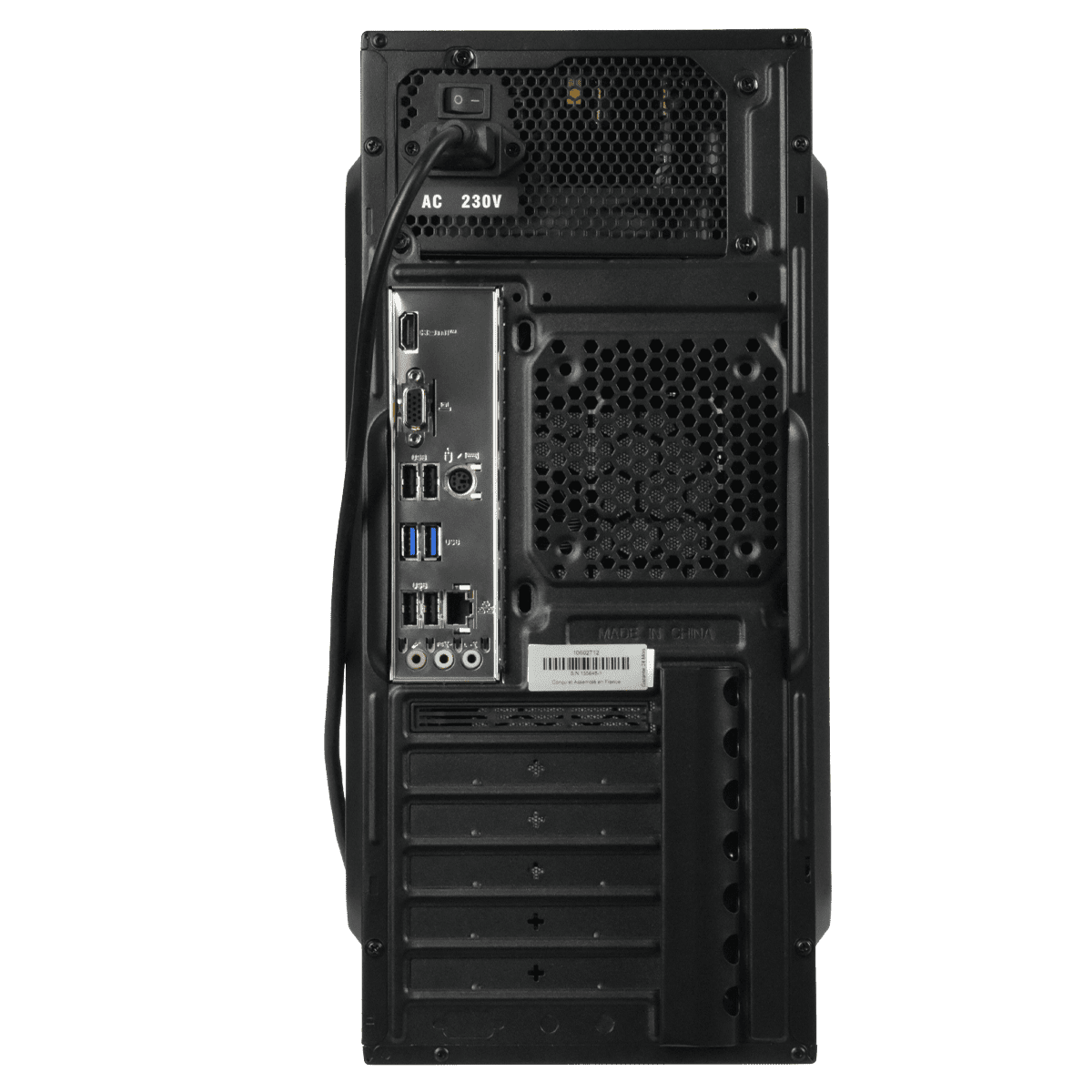 Grosbill Familial I3 V2 - I3-12100/8Go/500Go/W11 (PCG-10602712) - Achat / Vente PC Fixe sur grosbill.com - 2